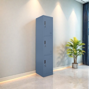 Armoire de rangement en métal de haute qualité pour salle de sport, école, bureau-Casiers en acier durables avec serrure à clé - Product Image 2