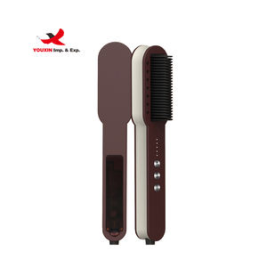 Cepillo Alisador de Cabello de Bajo Precio para Adquisición Mixta, Peine para Cabello Anti-quemaduras, Control de Temperatura de 3 Niveles, Alisador de Cabello Duradero - Product Image 1