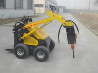BOCHUANG Kompakter Hydraulikhammer für Kompaktlader, CE- und ISO-zertifiziert, 1,2t-45t, für Straßenrenovierung