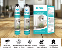 Espuma de Poliuretano Expansiva en Aerosol, Aislante, Ignífuga, de Gran Expansión, para Sellado en la Construcción
