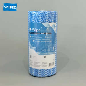 Japan Market Mult-popurse Wavy Pattern Spunlace Wipe Serviette à vaisselle non tissée Serviette à vaisselle jetable J Chiffon <span class=keywords><strong>Lingettes</strong></span> de nettoyage de cuisine - Product Image 4