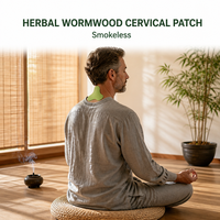 Autocollant cervical à base de plantes sous marque privée OEM, faible MOQ, fournisseur en gros, dropshipping, soulagement des douleurs dorsales, certifié CE, pour femmes et hommes