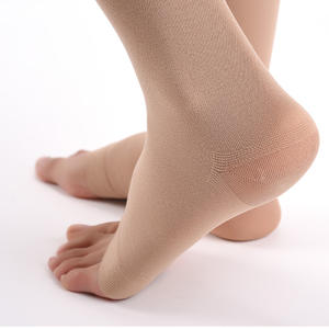 Calze a Compressione Sopra il Ginocchio per Assistenza Domiciliare, Regolazione della Pressione Sanguigna e Vene Varicose, per Donne e Uomini - Product Image 2