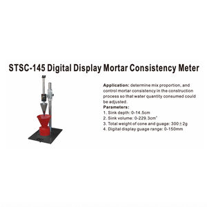 Medidor <span class=keywords><strong>de</strong></span> Consistencia <span class=keywords><strong>de</strong></span> <span class=keywords><strong>Mortero</strong></span> con Pantalla Digital STSC-145, Probador <span class=keywords><strong>de</strong></span> Fluidez <span class=keywords><strong>de</strong></span> <span class=keywords><strong>Mortero</strong></span> <span class=keywords><strong>de</strong></span> Cemento, <span class=keywords><strong>Instrumento</strong></span> <span class=keywords><strong>de</strong></span> <span class=keywords><strong>Laboratorio</strong></span> <span class=keywords><strong>de</strong></span> Construcción, 1 Año <span class=keywords><strong>de</strong></span> Garantía - Product Image 4