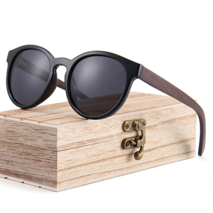 Lunettes de soleil polarisées pour hommes et femmes, marque avec votre propre Logo, lunettes de Golf Cool, lunettes de <span class=keywords><strong>sport</strong></span> en plein air, lunettes de soleil en bois - Product Image 4