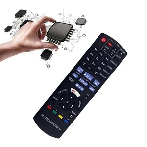 รีโมตควบคุมด้วย N2QAYB001167แทนเครื่องเล่นบลูเรย์<span class=keywords><strong>4K</strong></span> DMP-UB200เครื่องเล่นบลูเรย์พานาโซนิค - Product Image 2
