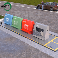 Système de collecte des déchets souterrain automatique à induction pour zone résidentielle moderne RNKJ