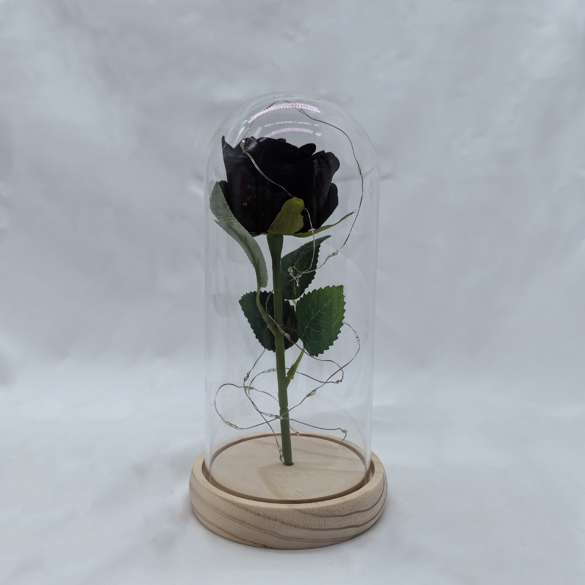 Wooden base-Black