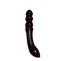 Nueva Varita de Masaje de Obsidiana Tallada a Mano Blnieece 2024, Dildo de Cristal de Piedra Preciosa Natural, Ideas de Regalo de Artesanía en Cristal