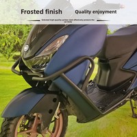 Nouveau Pare-chocs Moto en Acier Carbone Cruiser 125, Barres Anti-chute Avant et Arrière JYM125T-3, Modification Porte-bagages Arrière et Support de Top Case