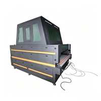 Machine de découpe laser CO2 professionnelle 300W pour sublimation de vêtements de sport, machine de découpe laser pour sublimation de textiles et vêtements