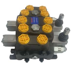 Válvula de Control de 1-7 Vías Operada por Joystick HANSEN |   Distribuidor Hidráulico para Cargadoras - Product Image 6