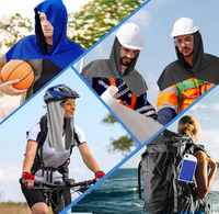 Serviette douce et respirante pour le sport, serviettes rafraîchissantes pour le cou et le visage, protection solaire, refroidissement instantané