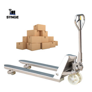 Synge รถพาเลทอุปกรณ์จัดการวัสดุ <span class=keywords><strong>Asaka</strong></span> เหล็กสแตนเลส2ตันสำหรับร้านค้า - Product Image 3