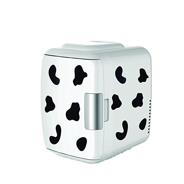 Портативный мини-холодильник в стиле ретро, очень большой, 9 шт., компактный синий дорожный холодильник