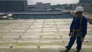 Couverture isolante en laine de verre moderne de 5 m avec couche de feuille d'aluminium, matériaux d'isolation pour four, matériaux d'isolation thermique - Product Image 6