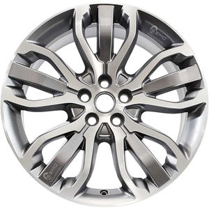 Jantes <span class=keywords><strong>en</strong></span> alliage moulé sous pression haute performance 21x9,5" 5x120, roues personnalisées <span class=keywords><strong>argent</strong></span>/noir 21" - Product Image 1