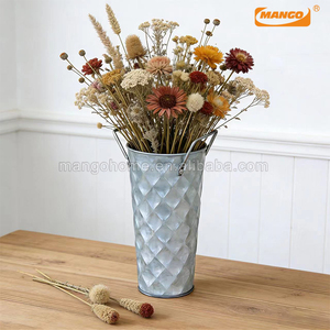 กระถางดอกไม้ทรงกลมโลหะชุบสังกะสีแบบแขวนสำหรับปลูกต้นไม้ในสวน - Product Image 6