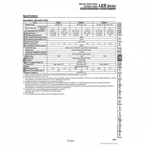 โต๊ะสไลด์ไฟฟ้านิวเมติก SMC LES16RJ-30-R3MJ ประเภทผลิตภัณฑ์ - Product Image 1