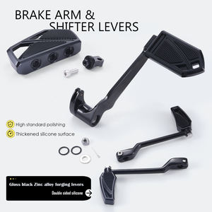 <span class=keywords><strong>Kit</strong></span> Pedane Pilota Phantom e Leva del Cambio Passeggero per Harley Touring Street Road King Electra Glide 2008-2013 - Product Image 5