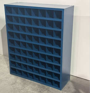 Armario Metálico de Almacenamiento de Acero para <span class=keywords><strong>Palomas</strong></span>, con 40 Compartimentos Abiertos - Product Image 2