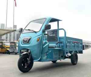 Tricycle électrique TECREK à trois roues toit pour adultes utilisation passager à trois roues - Product Image 4