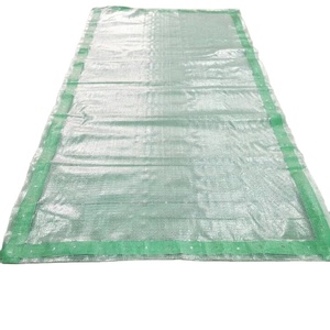 Mercado alemán, 250gsm, 1,5 m, 4m, lona de malla transparente verde resistente a la intemperie, láminas de andamio de plástico HDPE, corte de rejilla de invernadero - Product Image 4