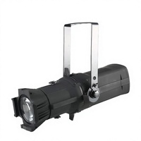 Projecteur d'Éclairage Scénique LED 200W DMX512 Frensel RGB/Blanc Neutre/Blanc Chaud Dimmable pour Salons Automobiles et Théâtres