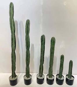 Plantas de <span class=keywords><strong>cactus</strong></span> de interior Bonsai Decoración del hogar Maceta de <span class=keywords><strong>cactus</strong></span> Planta verde artificial - Product Image 5