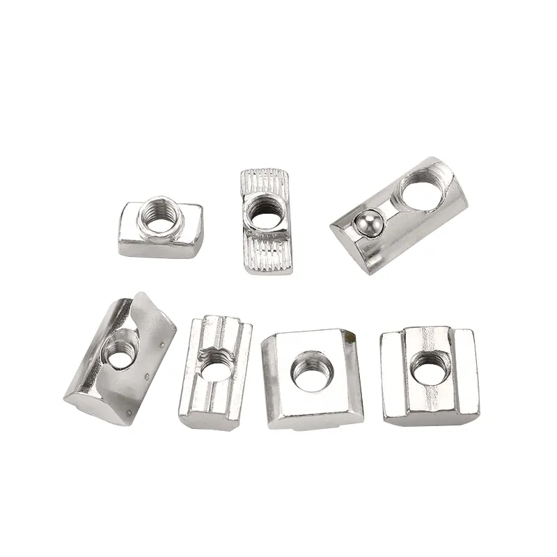 Sunpoint, accesorios de perfil de aluminio estándar europeo, tuerca en T, tuerca deslizante, tuerca cuadrada estándar nacional