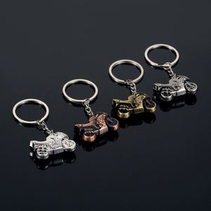 3D Motorcycle Keychain Electroplating Metal Keyring <b>Personality</b> Men Car Keychain - Product Image 5