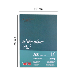Bloc de <span class=keywords><strong>papier</strong></span> <span class=keywords><strong>aquarelle</strong></span> Giorgione <span class=keywords><strong>A3</strong></span> 300 g/m² 20 feuilles Grain moyen <span class=keywords><strong>Papier</strong></span> <span class=keywords><strong>aquarelle</strong></span> sans acide pour artistes et étudiants - Product Image 4