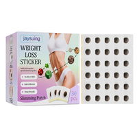 30/60 autocollants amincissants à base d'ingrédients naturels et sûrs, patchs minceur à usage quotidien