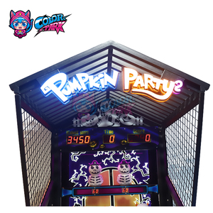 Colorful Park Pumpkin Party Throw Ball Boleto de lotería Máquina de juego de Arcade que funciona con monedas - Product Image 4