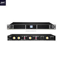 PAT YH42000 2000W 4 Kanallı Dijital Güç Amplifikatörü 1U Metal Gövde 4 Ohm Empedans