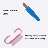 Offre spéciale, kit d'ongles haute qualité pour adultes, ensemble professionnel de manucure et pédicure, ensemble professionnel de pédicure