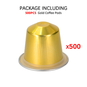 500PCS Tasses à café Filtre Capsule à café Compatible avec Nespresso Original Makers Capsule à café jetable Shell - Product Image 2