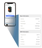 Mini Convertidor de Medios de Fibra Óptica SFP PoE Gigabit Inteligente con IA para Redes Ethernet Industriales