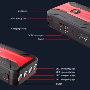 Arrancador de refuerzo de coche de emergencia con capacidad de batería de 8000mAh a precio al por mayor de fábrica para coche - Product Image 6