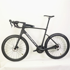 Cadre de vélo de gravier en carbone Winowsports avec câblage interne, pour la course sur route et hors route, vélo de gravier personnalisé complet GF20 - Product Image 4