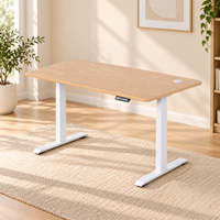 Nouveau design Cadre de bureau électrique à installation rapide Hauteur réglable Bureau ergonomique assis-debout