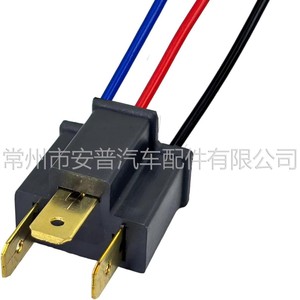 ขั้วต่อรถยนต์ Amp H4 Series สีดำ พลาสติก 3 ขา กันน้ำ สำหรับใช้ในรถยนต์ - Product Image 2