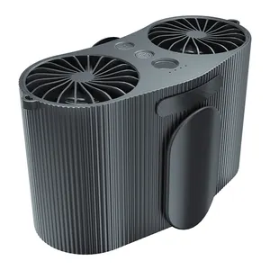 2024 summer hot selling 9000mAh Power Bank Waist-mounted Fan Construction Site Waist Clip Portable Fan