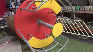 Peralatan tempat bermain anak-anak luar ruangan, perlengkapan taman bermain, Merry Go Around untuk taman hiburan - Product Image 5