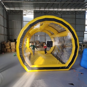 Gonfiabile a Forma di Globo di Neve, Decorazioni di Halloween, Cabina Fotografica, Tenda Trasparente in PVC Resistente per Tutte le Stagioni - Product Image 4