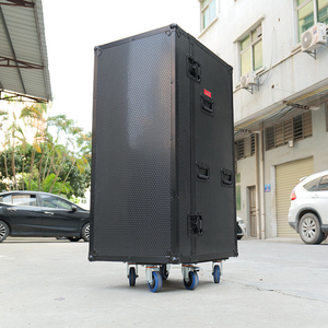 Caja de almacenamiento de aluminio portátil de 6 cajones, acabado en negro, impermeable, caja de carretera de vuelo, candado de espuma EVA de madera contrachapada de PVC PU ABS OEM - Product Image 2