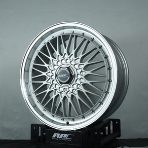 Jantes de Voiture de Tourisme en Gros <span class=keywords><strong>d</strong></span>'Usine 15 <span class=keywords><strong>16</strong></span> 17 18 19 <span class=keywords><strong>Pouces</strong></span> en Alliage Monobloc JDM Jantes RS Roues Flow Forming à Rayons Multiples - Product Image 1