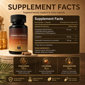 Pilules de <span class=keywords><strong>bronzage</strong></span> naturel OEM/ODM, capsules de <span class=keywords><strong>bronzage</strong></span> <span class=keywords><strong>sans</strong></span> <span class=keywords><strong>soleil</strong></span> Golden Glow, capsules auto-bronzantes qui agissent rapidement <span class=keywords><strong>sans</strong></span> <span class=keywords><strong>soleil</strong></span> pour une peau éclatante - Product Image 2