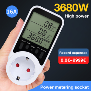 <span class=keywords><strong>Prix</strong></span> de gros Analyseur de <span class=keywords><strong>compteur</strong></span> d'énergie LCD numérique Wattmètre <span class=keywords><strong>Compteur</strong></span> de surveillance de prise d'électricité monophasé - Product Image 4