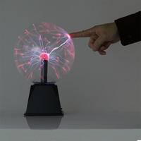 Lampes à boule disco plasma magique, sensibles au toucher et au son, lampe de bureau Tesla plasma, lumière électrostatique, boules clignotantes